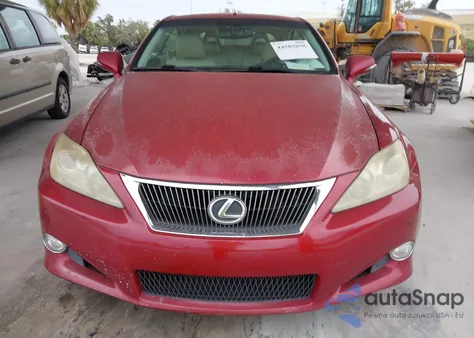 2010 Lexus Is 250C from USA, damaged, VIN JTHFF2C24A2511040